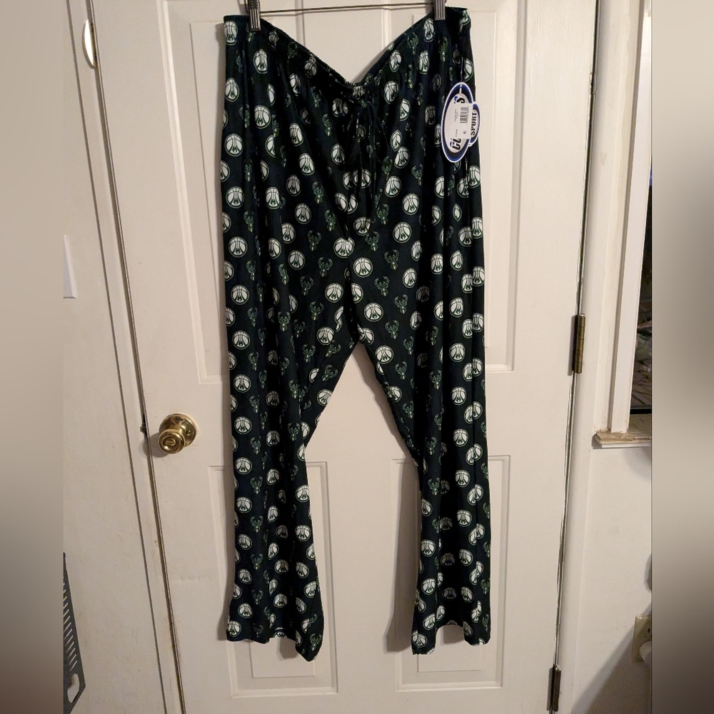 Men's Green Bucks Pajama Pants